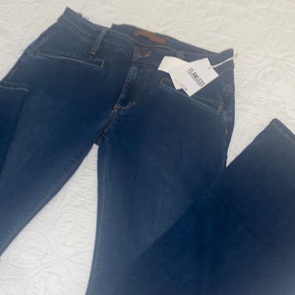 Joe's Jeans Flawless The Mustang Flare Camilla Wide Leg Jeans - Picture 9 of 13